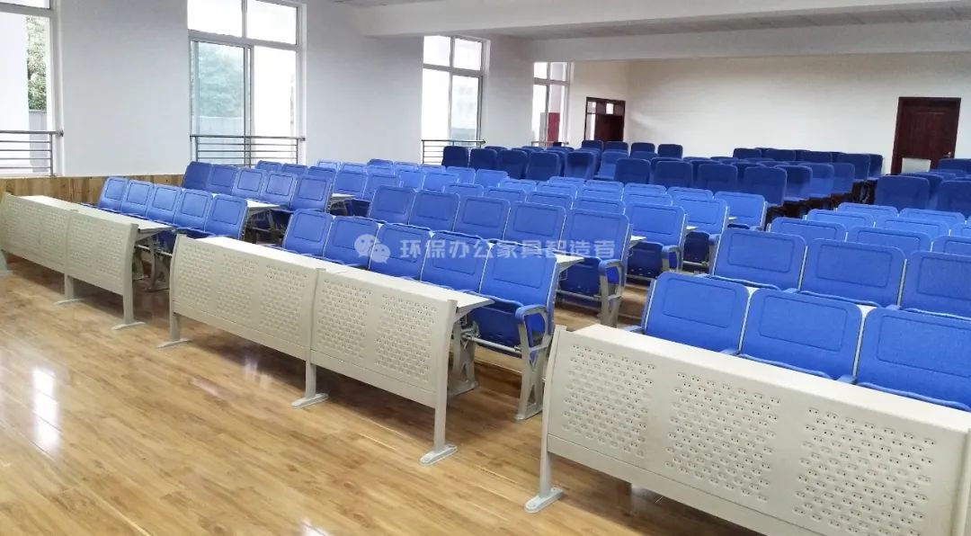 階梯教室桌椅、階梯教室座椅、大學(xué)教師課桌椅圖片-學(xué)校家具