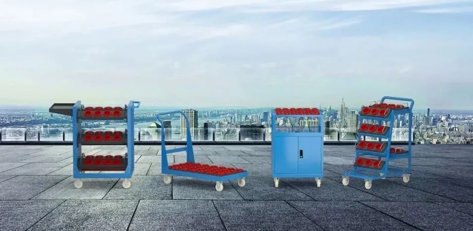常見的5種工位器具介紹-刀具存儲車、推車、物料整理架、工作桌、安全工具柜